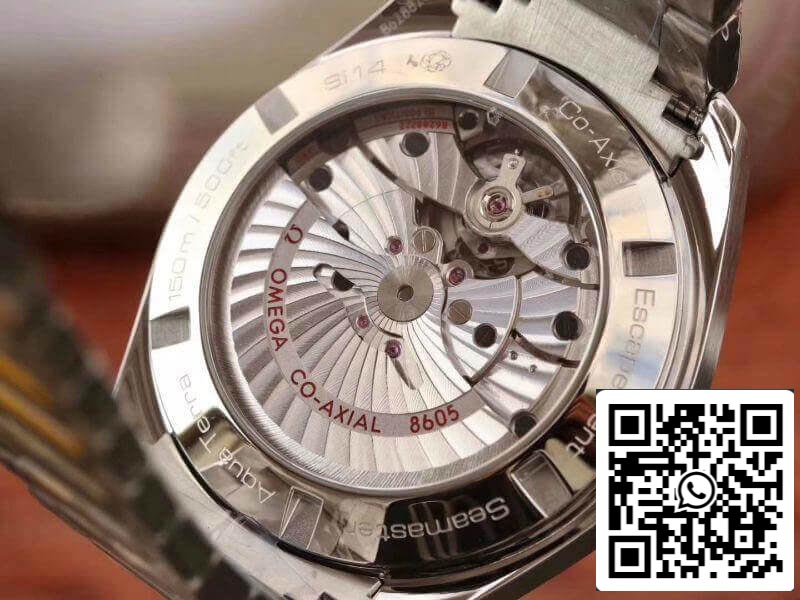 Omega Seamaster Aqua Terra 231.10.43.22.03.001 VS Fabbrica 1:1 edizione migliore Swiss ETA8605 Azul Texturizado quadrante