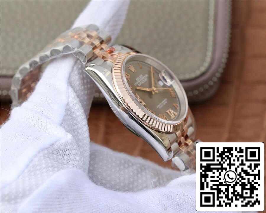 Rolex Datejust M126231-0023 36MM 1:1 edizione migliore GM Fabbrica Grigio quadrante