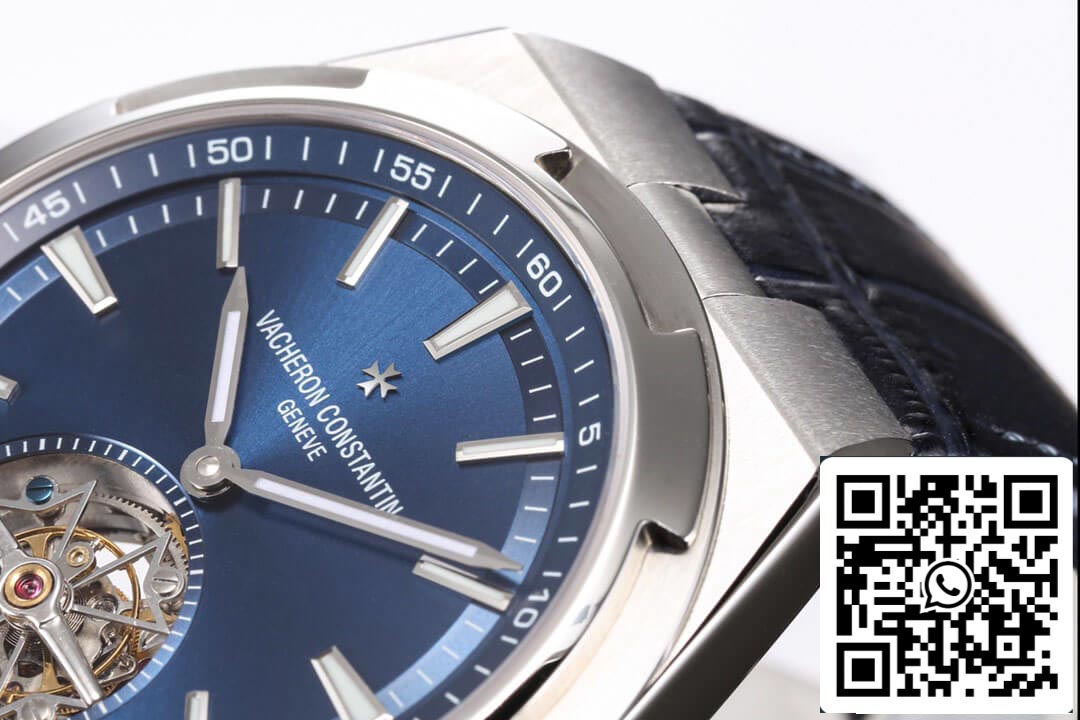 Vacheron Constantin Overseas Tourbillon 6000V/110A-B544 1:1 edizione migliore BBR Fabbrica Pelle cinturino