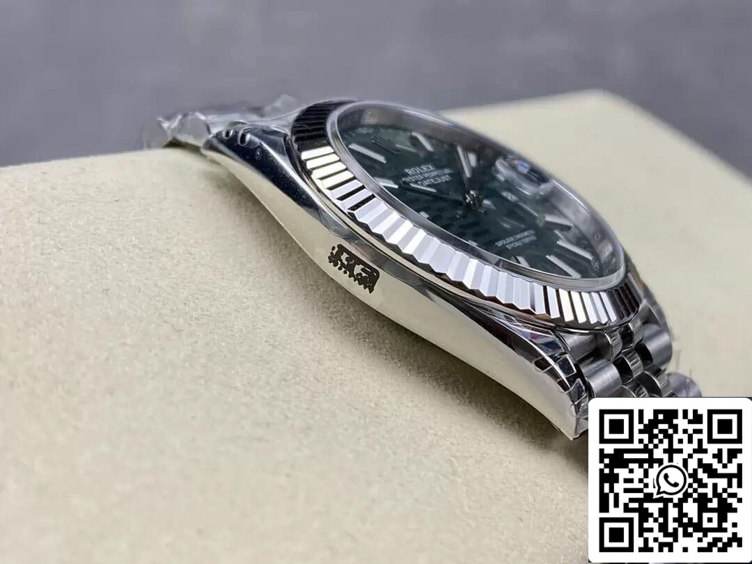 Rolex Datejust M126334-0030 41MM 1:1 edizione migliore VS Fabbrica quadrante verde