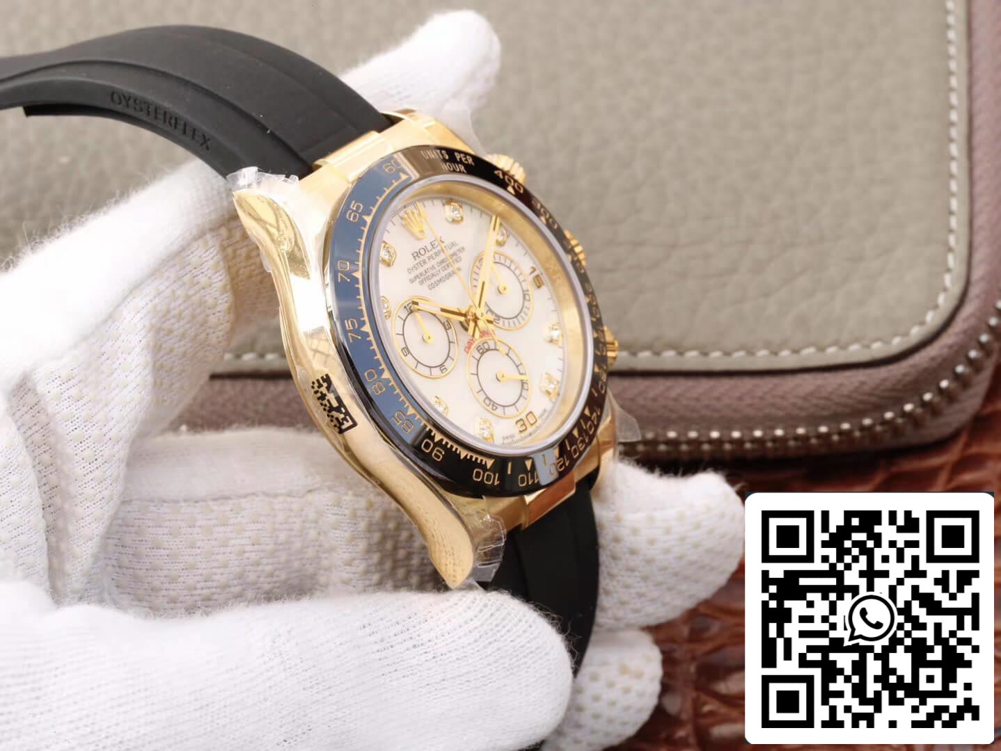 Rolex Daytona Cosmograph M116518ln-0037 1:1 edição melhor JH Fabbrica V6 caixa em ouro amarelo