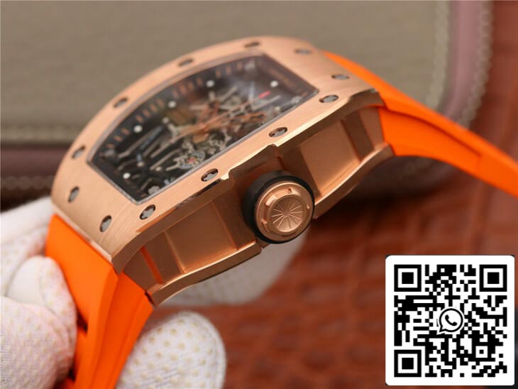 Richard Mille RM035 Americas KV Fabbrica 1:1 Best Edition Orange cinturino