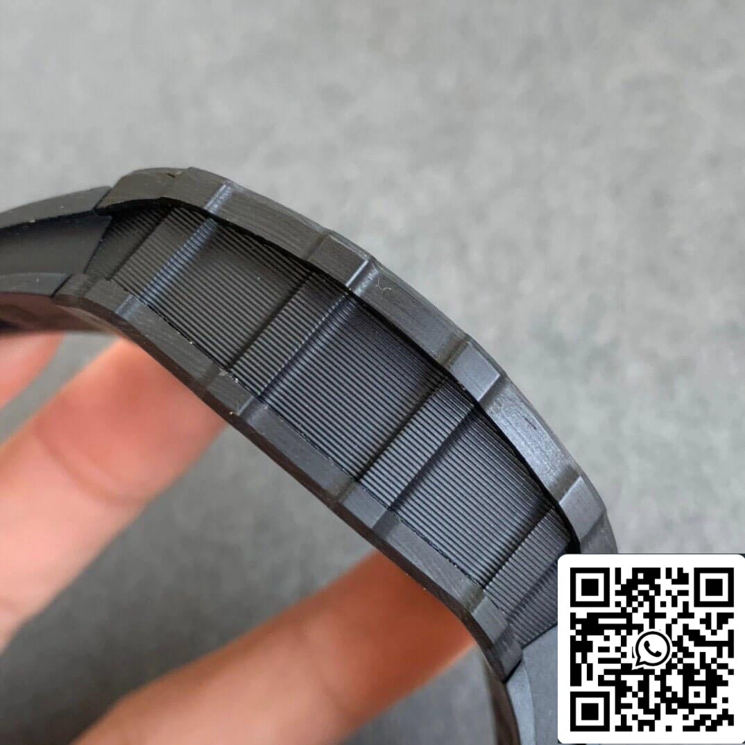 Richard Mille RM035-02 1:1 Best Edition KV Fabbrica Carbon Fiber Black cinturino
