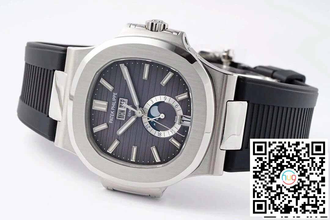Patek Philippe Nautilus 5726A-001 1:1 Best Edition PPF Fabbrica Rubber cinturino