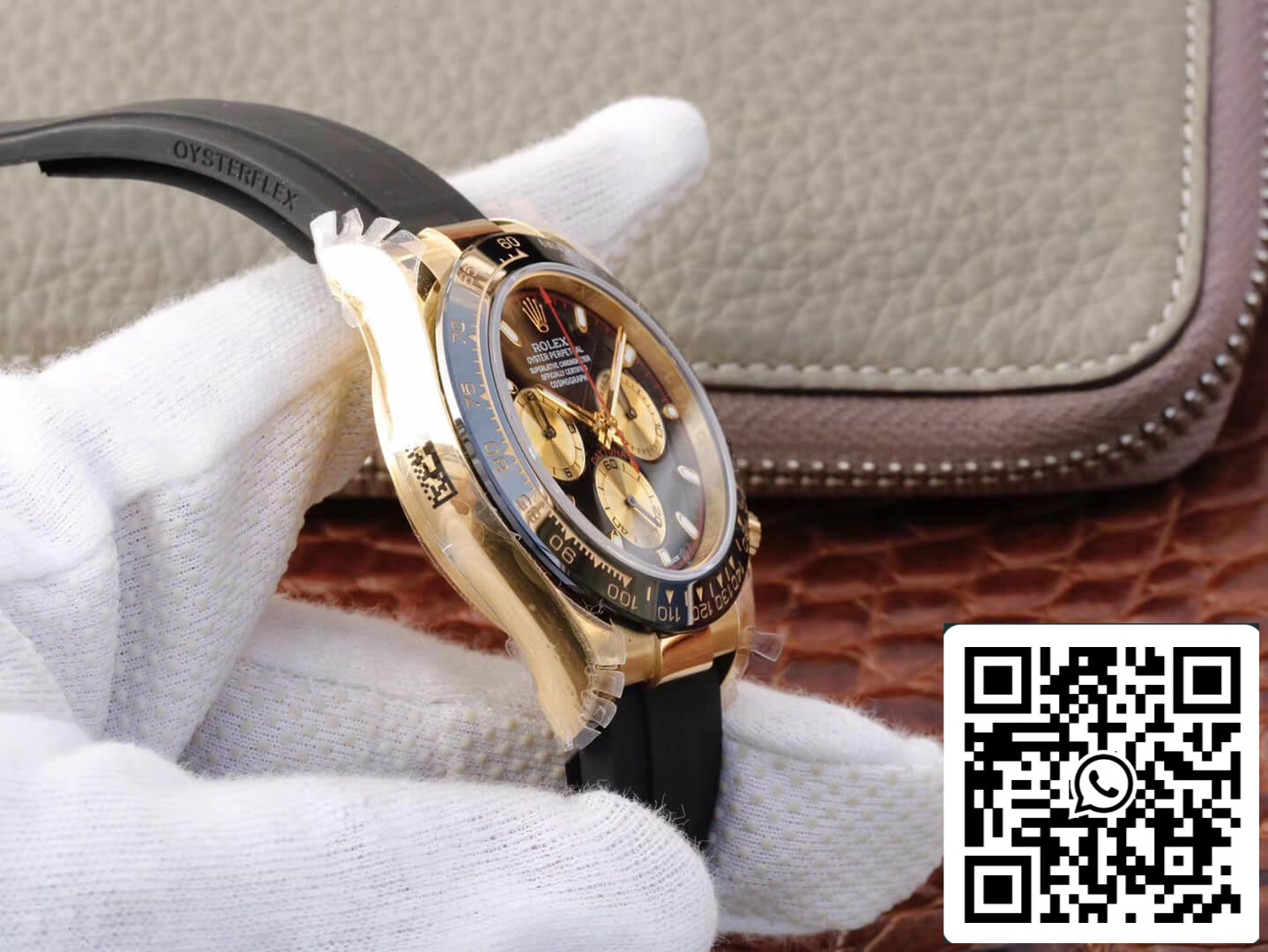 Rolex Daytona Cosmograph M116518ln-0047 1:1 edizione melhor JH Fabbrica Cronógrafo em ouro amarelo