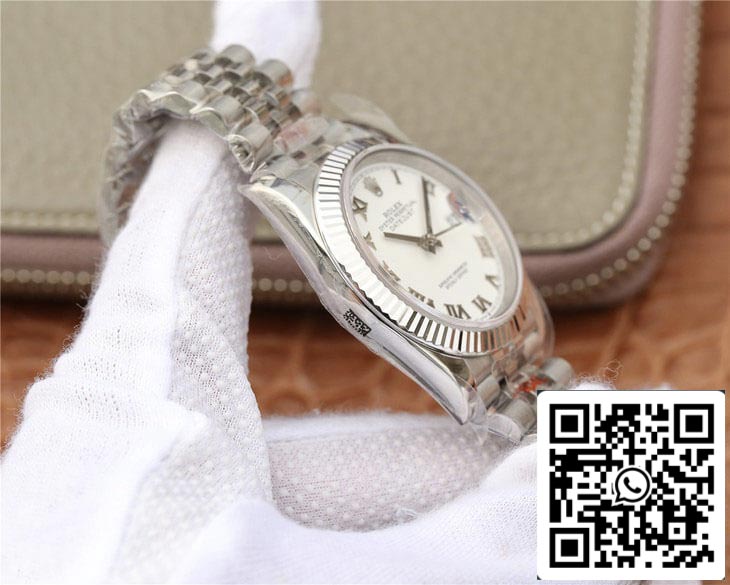 Rolex Datejust M126234-0025 1:1 edizione migliore GM Fabbrica quadrante bianco