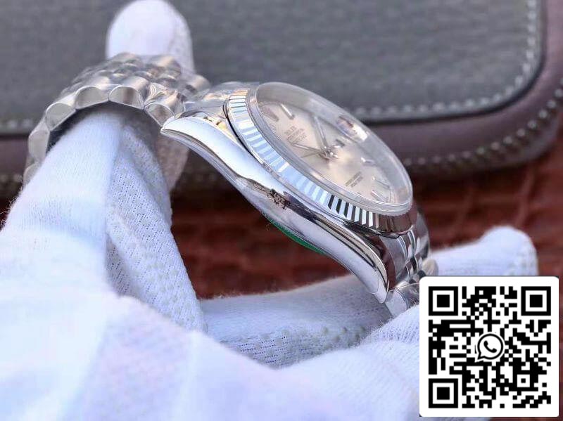Rolex Datejust II 36 126334 AR Fabbrica 1:1 edizione migliore Swiss ETA3135 Rhodium quadrante