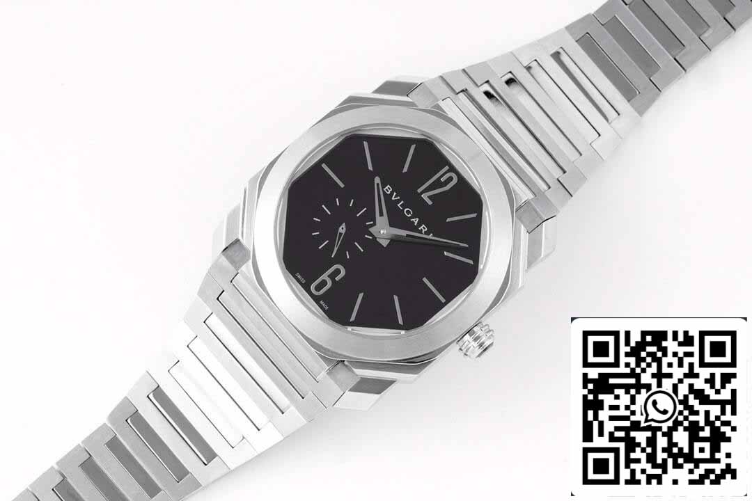 Bvlgari Octo Finissimo 103297 1:1 edizione migliore BV Fabbrica quadrante nero