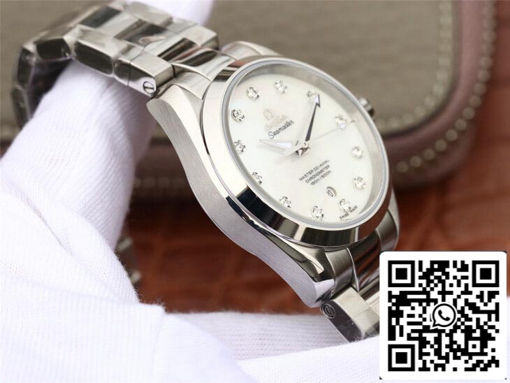 Omega Seamaster 231.10.34.20.55.002 Aqua Terra 150M 1:1 edizione migliore 3S Fabbrica quadrante bianco