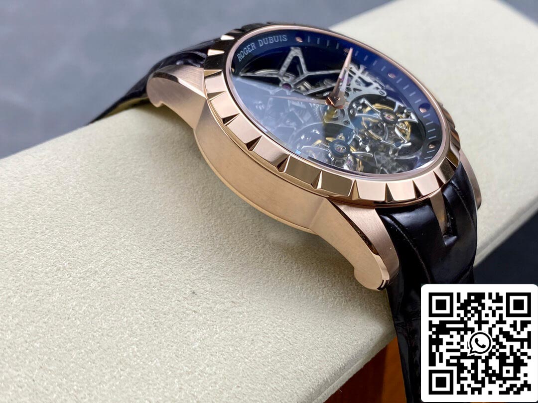 Roger Dubuis Excalibur RDDBEX0395 1:1 edizione migliore YS Fabbrica Double Tourbillon Dial