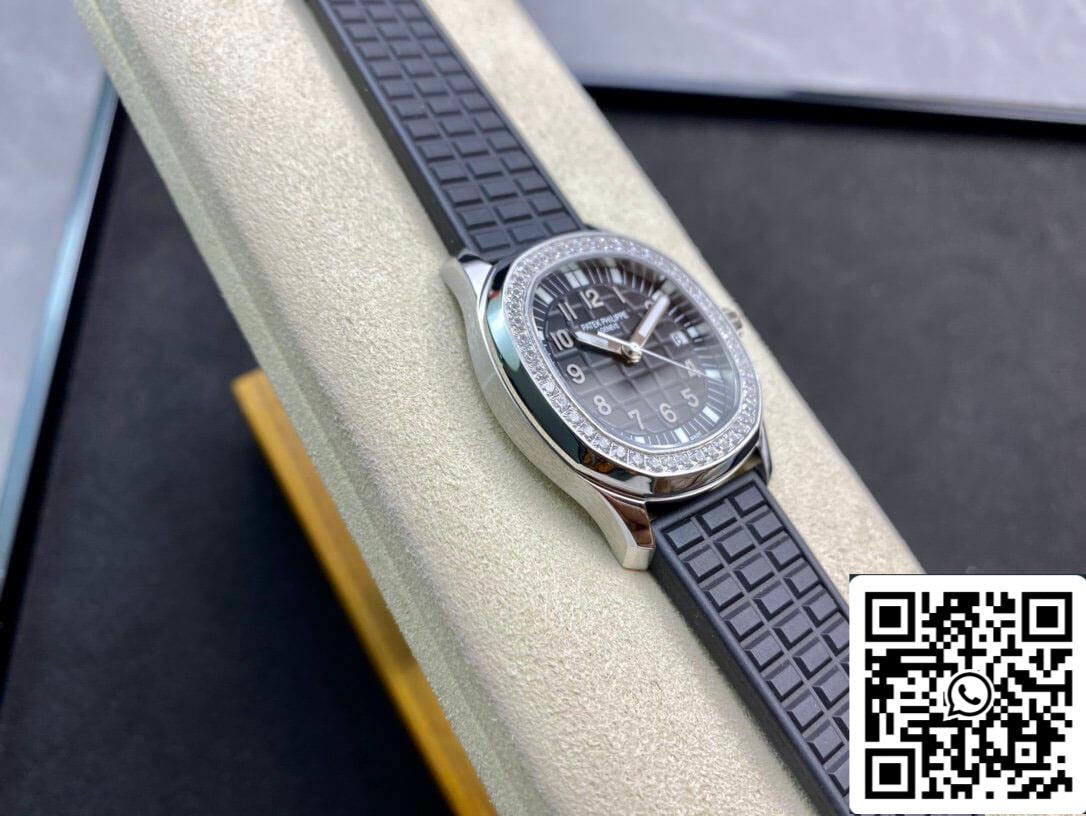 Patek Philippe Aquanaut 5067A-001 Quartz movimento 1:1 Best Edition PPF Fabbrica Black Dial