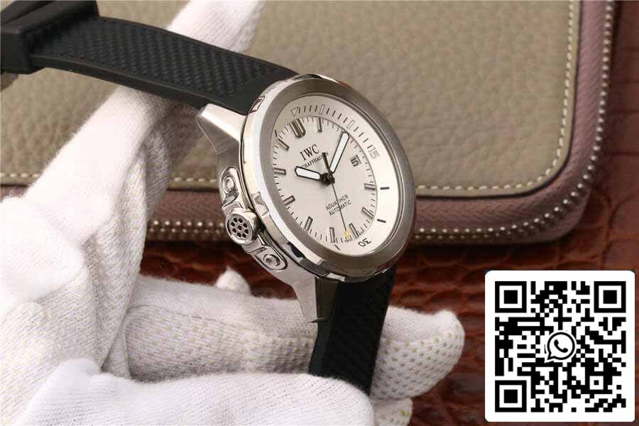 IWC Aquatimer IW329003 1:1 Best Edition V6 Fabbrica Silver White Dial
