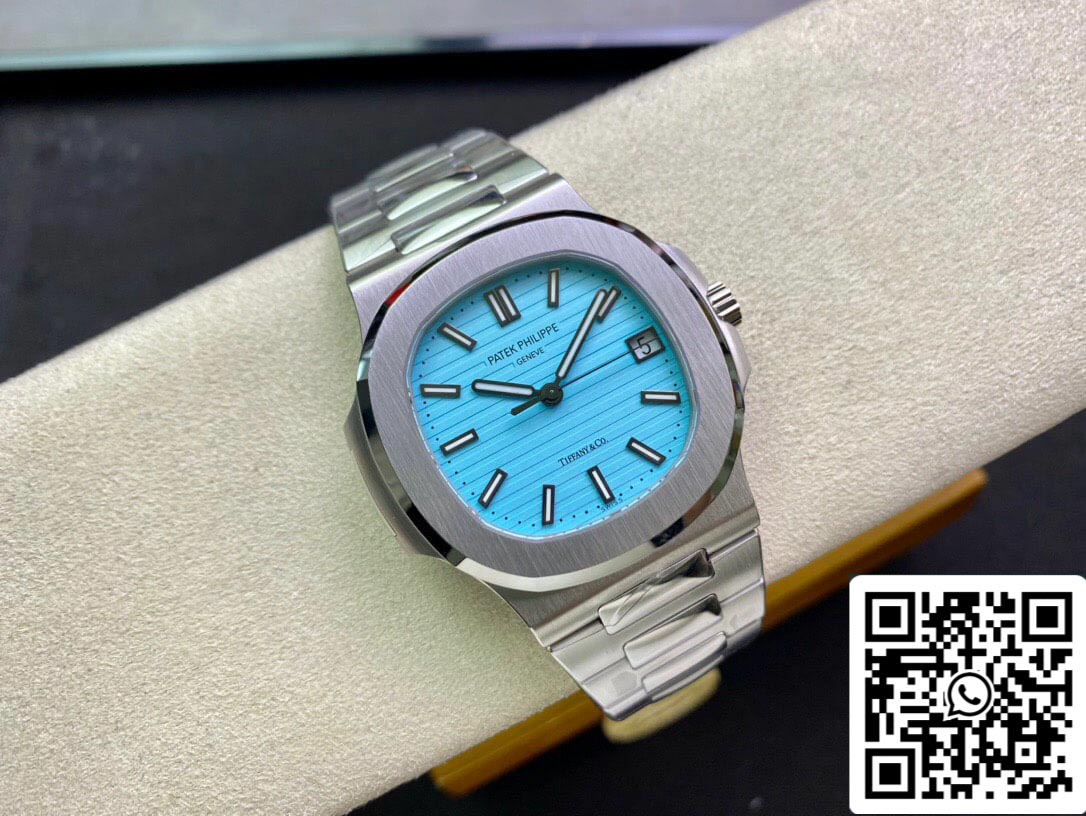 Patek Philippe Nautilus 5711/1A-018 170th Anniversary 1:1 Best Edition PPF Fabbrica Tiffany Blue Dial
