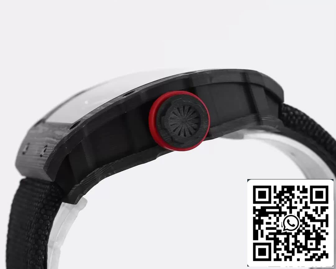 Richard Mille RM35-01 1:1 edizione migliore BBR Fabbrica Nero fibra di carbonio Cassa