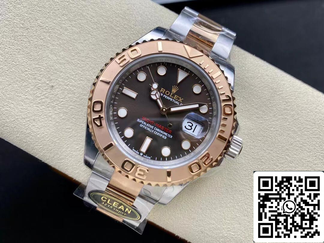 Rolex Yacht‑Master M126621-0001 1:1 edizione migliore Clean Fabbrica Chocolate quadrante