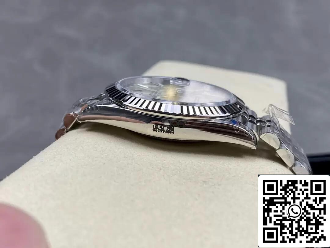 Rolex Datejust M126334-0004 1:1 edizione migliore VS Fabbrica quadrante argento