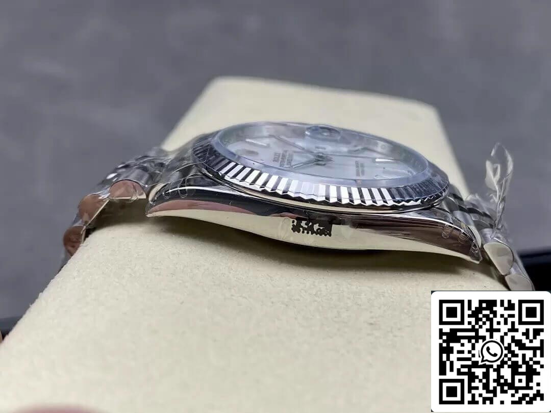 Rolex Datejust M126334-0010 1:1 edizione migliore VS Fabbrica quadrante bianco
