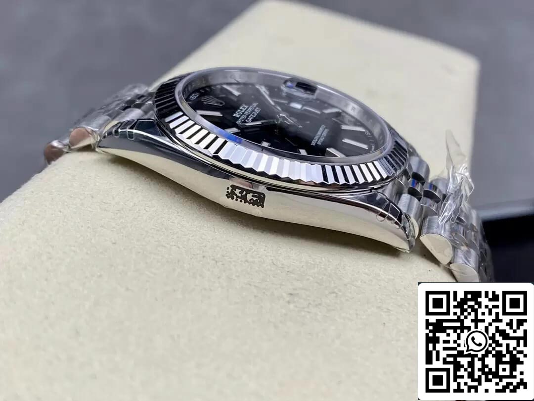 Rolex Datejust M126334-0018 1:1 edizione migliore VS Fabbrica quadrante nero