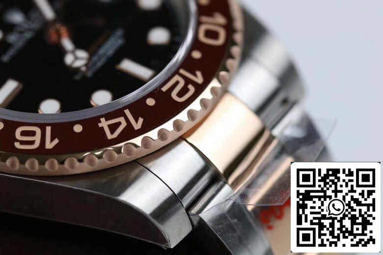 Rolex GMT Master II M126711CHNR-0002 1:1 edizione migliore GM Fabbrica Rosa Oro