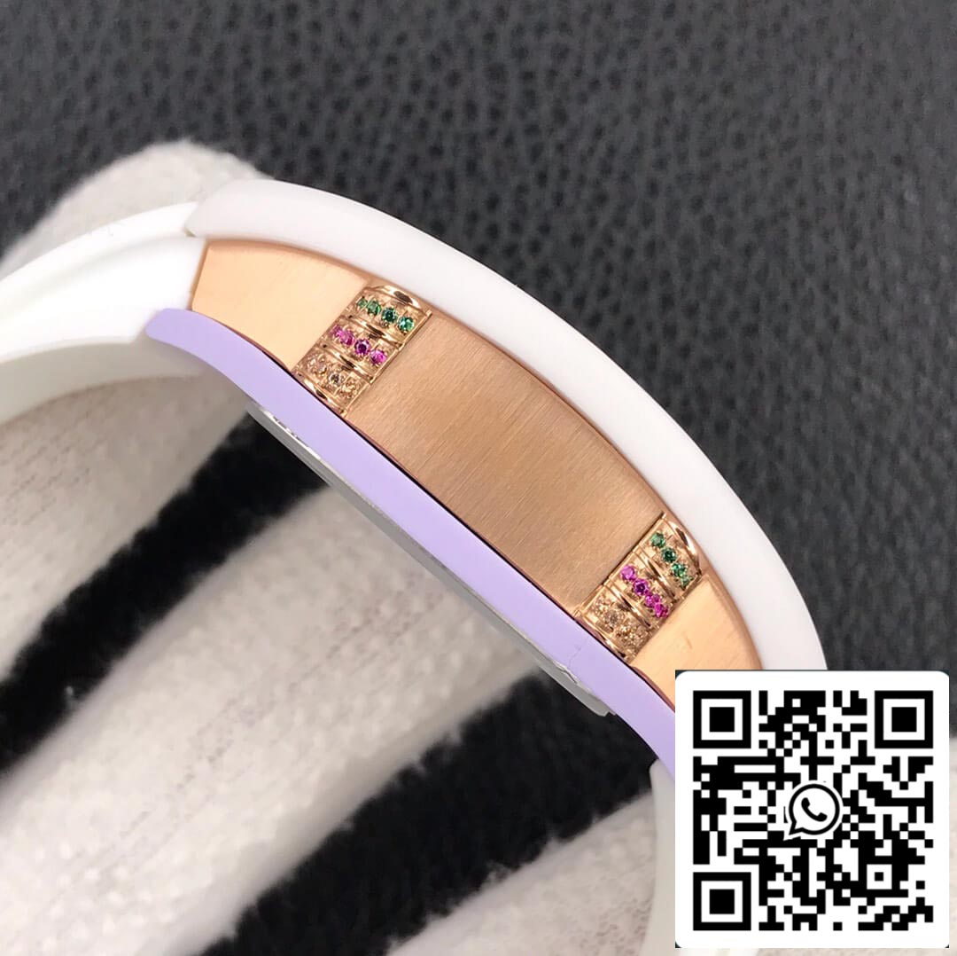 Richard Mille RM-07 Bon Bon 1:1 Best Edition RM Fabbrica White Ceramic Case