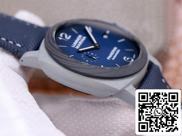 Panerai Luminor PAM1663 1:1 edizione migliore VS Fabbrica Smoked quadrante blu