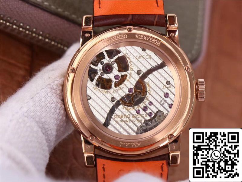 Roger Dubuis Hommage RDDBHO0568 Tourbillon 1:1 Edición Mejor JB Fabbrica Champagne Dial Swiss RD540