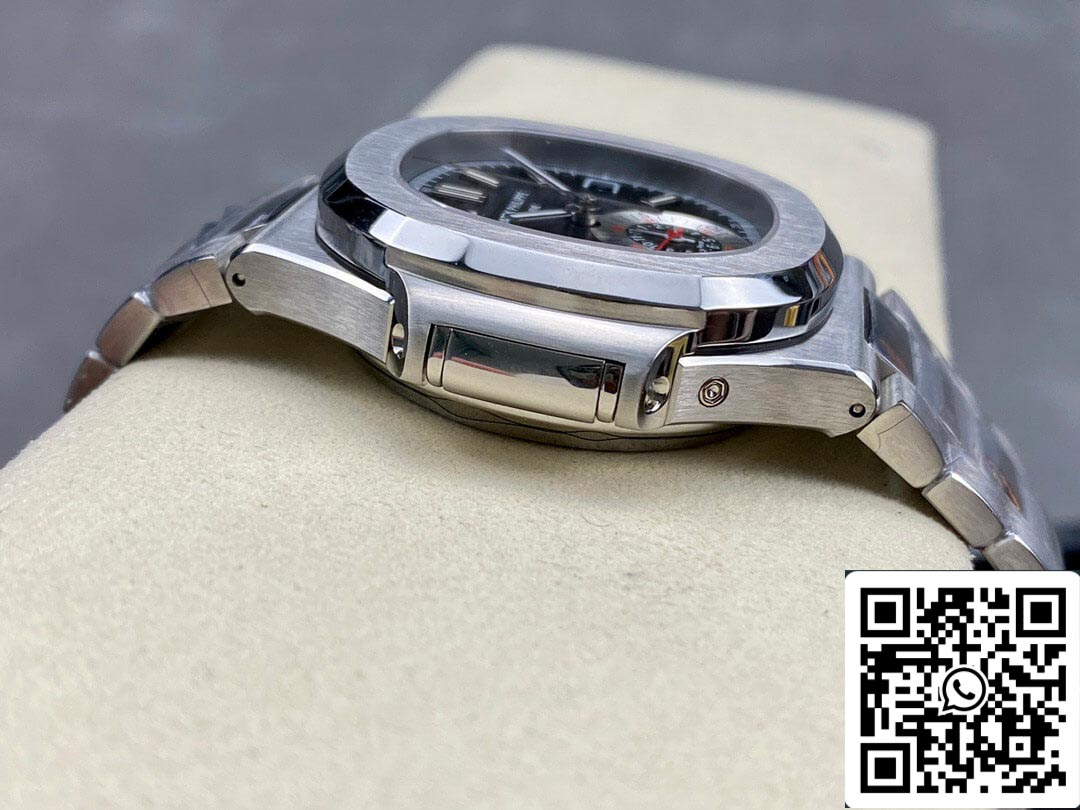 Patek Philippe Nautilus 5980/1A-014 1:1 Best Edition PPF Fabbrica Black Dial