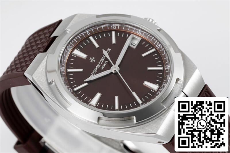 Vacheron Constantin Overseas 4500V 1:1 Best Edition PPF Fabbrica Brown Rubber cinturino