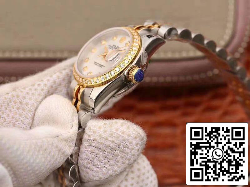 Rolex Lady Datejust 28MM 1:1 Best Edition Swiss Original Imported NH05 movimento 18K Gold Dial