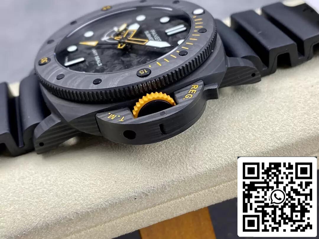 Panerai Submersible PAM1324 1:1 edizione migliore VS Fabbrica fibra di carbonio Cassa