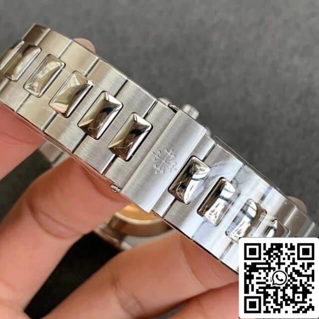 Patek Philippe Nautilus 5726/1A-010 1:1 edizione migliore GR Fabbrica quadrante bianco