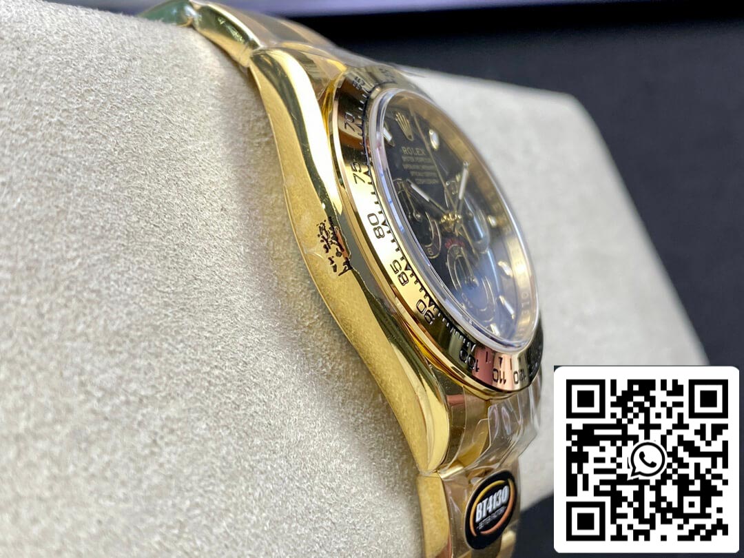 Rolex Daytona M116508-0004 1:1 edição melhor BT Fabbrica Amarelo Ouro