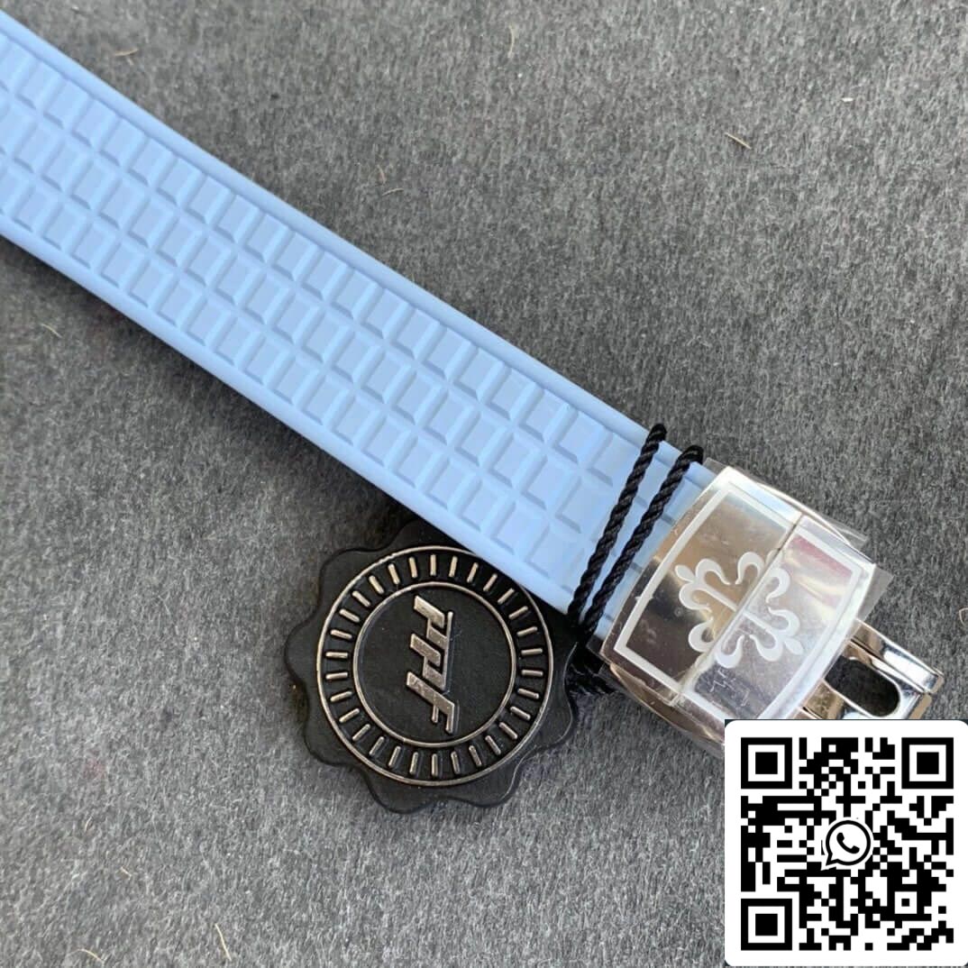 Patek Philippe Aquanaut 5072G-001 1:1 Best Edition PPF Fabbrica 18k White Gold Light Blue Dial