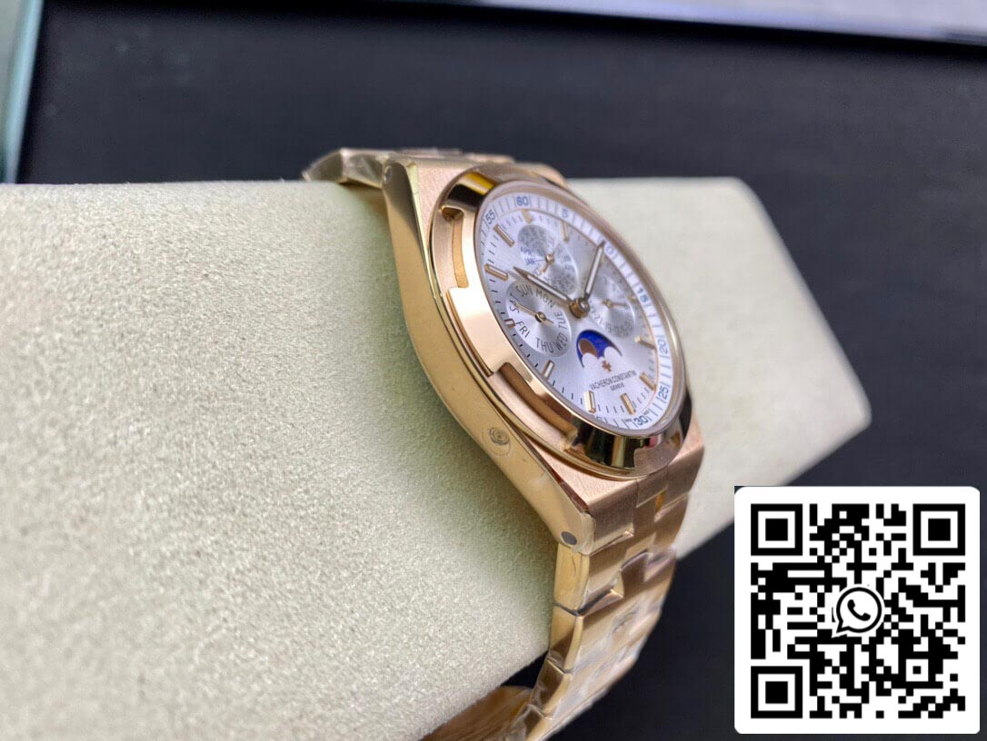 Vacheron Constantin Overseas 4300V/120R-B064 1:1 edizione migliore 8F Fabbrica Silvery quadrante bianco