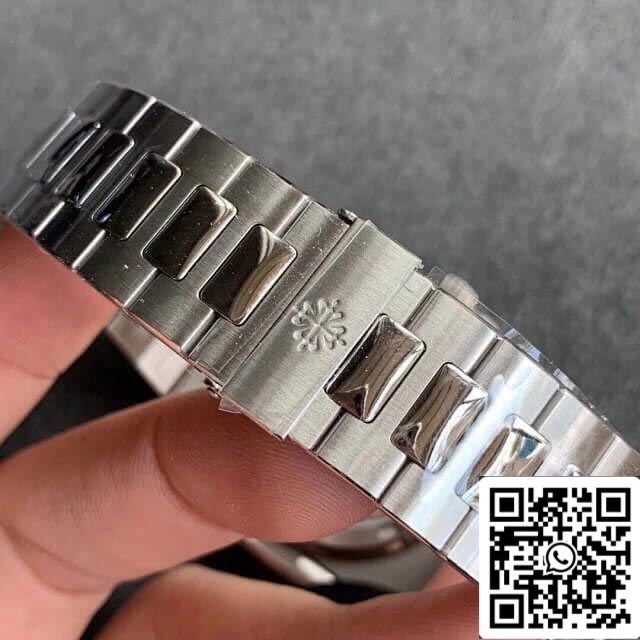 Patek Philippe Nautilus 5711/1A-011 1:1 Best Edition PPF Fabbrica V4 White Dial Swiss ETA324