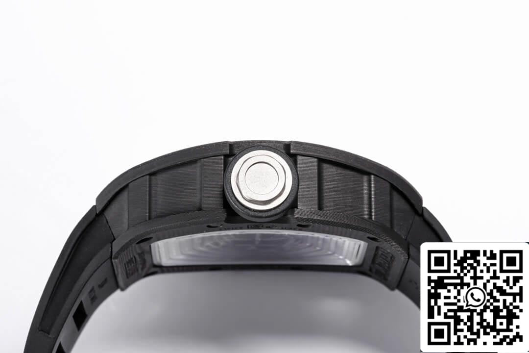 Richard Mille RM055 NTPT 1:1 edizione migliore BBR Fabbrica Nero fibra di carbonio quadrante