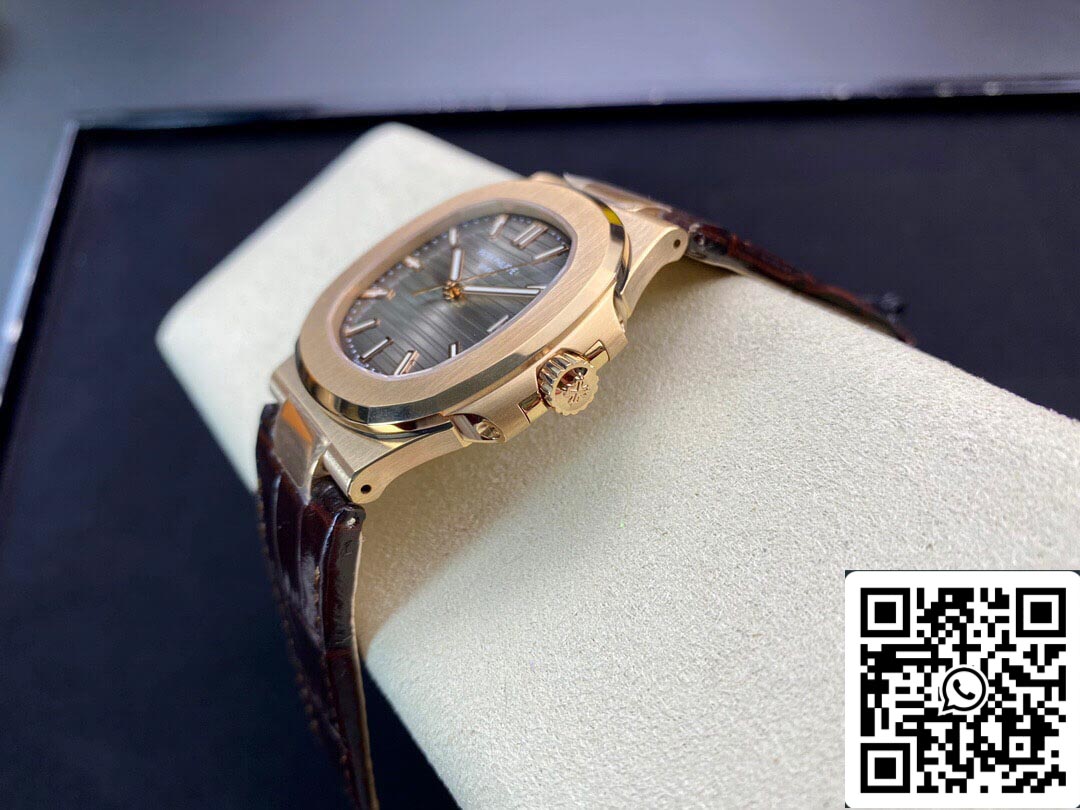 Patek Philippe Nautilus 5711R-001 1:1 Best Edition PPF Fabbrica V4 Brown Dial Swiss ETA324