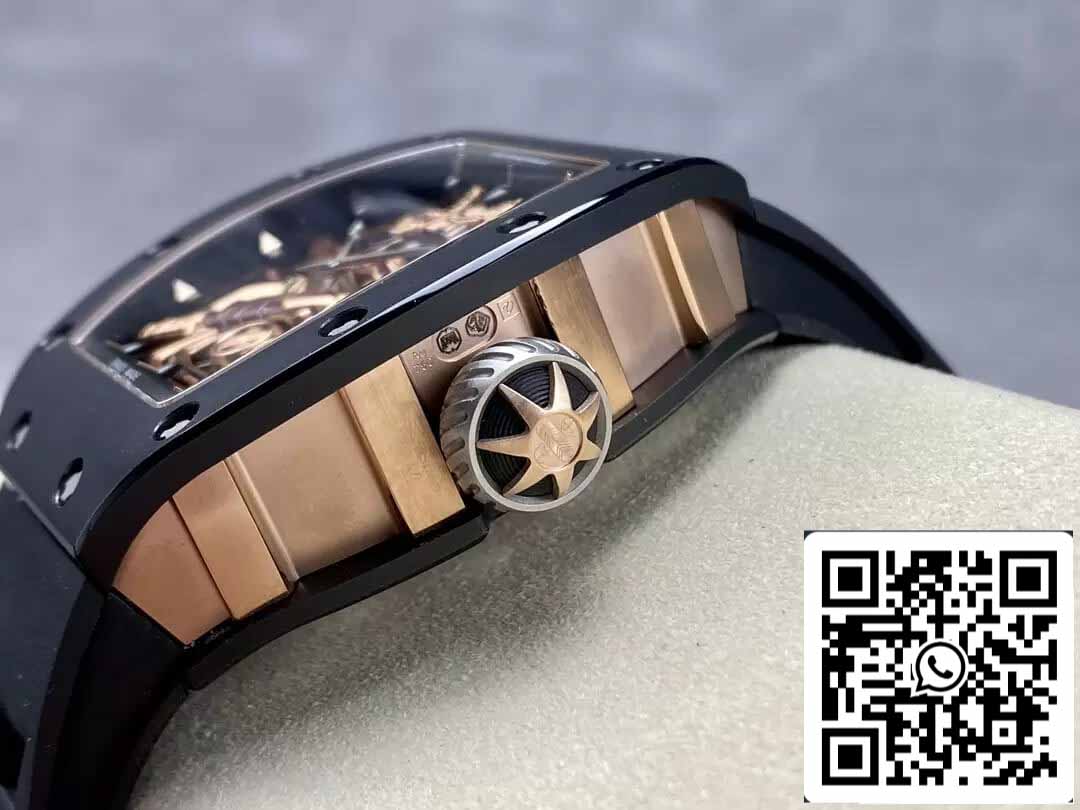 Richard Mille RM47 1:1 Best Edition YS Fabbrica Tourbillon Skeleton Dial