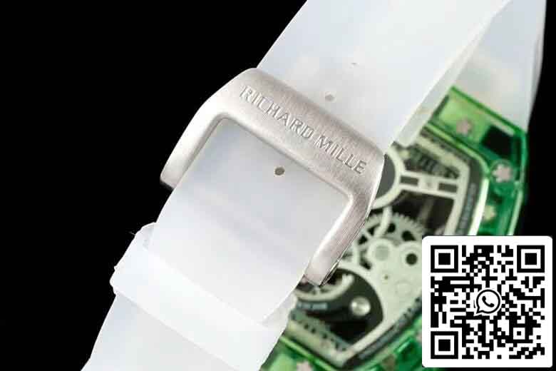 Richard Mille RM26-01 Tourbillon  Best 1:1 Edition RM Fabbrica Green Transparent Case
