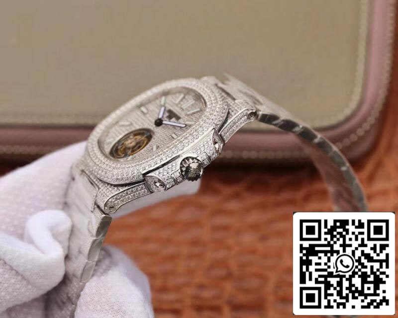 Patek Philippe Nautilus Tourbillon R8 Fabbrica 1:1 Best Edition Swiss Hand-Winding Tourbillon movimento