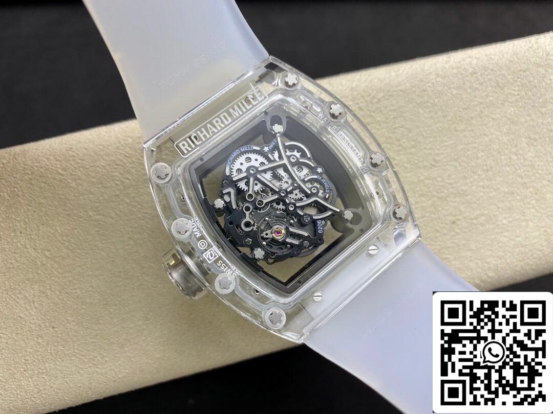 Richard Mille RM35-02 1:1 Best Edition RM Fabbrica Transparent Case