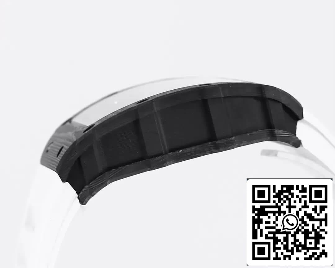 Richard Mille RM35-01 1:1 edizione migliore BBR Fabbrica Bianco Gomma cinturino