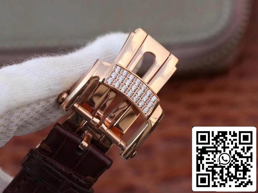 Patek Philippe Nautilus Jumbo 5711 R8 Fabrica 1:1 Melhor Edição Swiss Tourbillon Rose Gold
