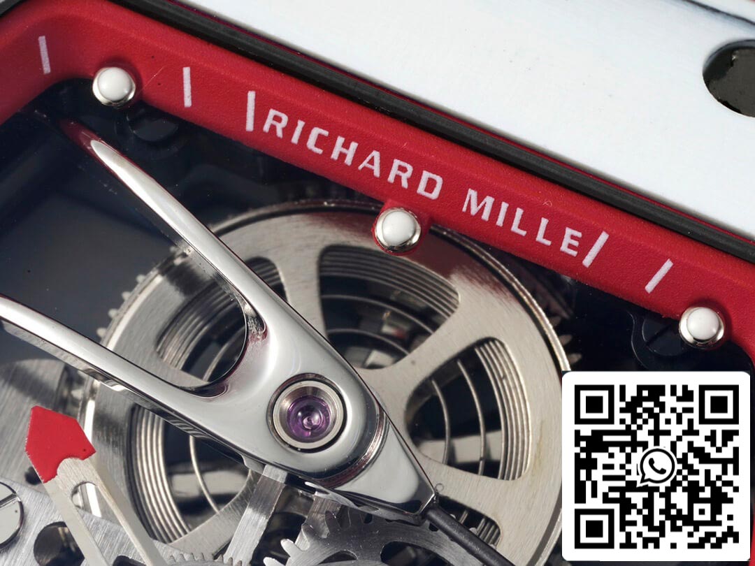 Richard Mille RM27-02 Rafael Nadal Tourbillon 1:1 Best Edition RM Fabbrica Red Rubber cinturino