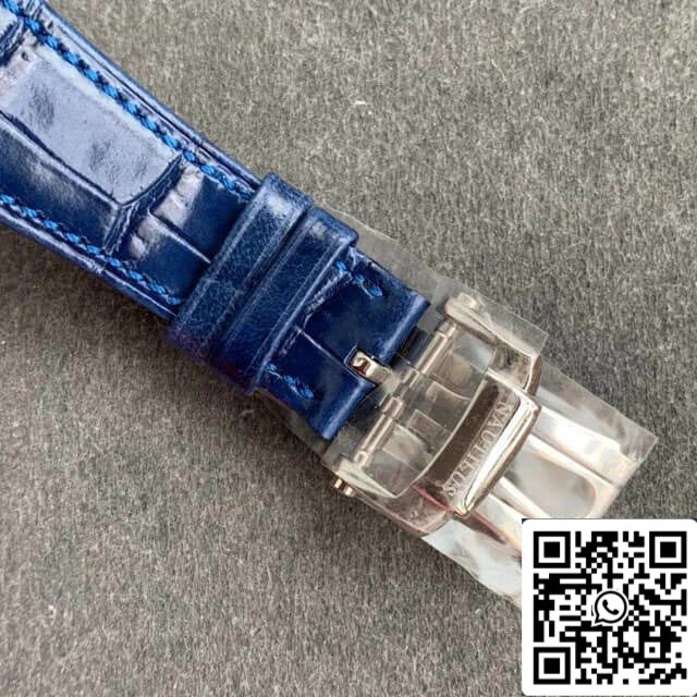 Patek Philippe Nautilus 5726/1A-014 1:1 edizione migliore GR Fabbrica Blu Pelle cinturino