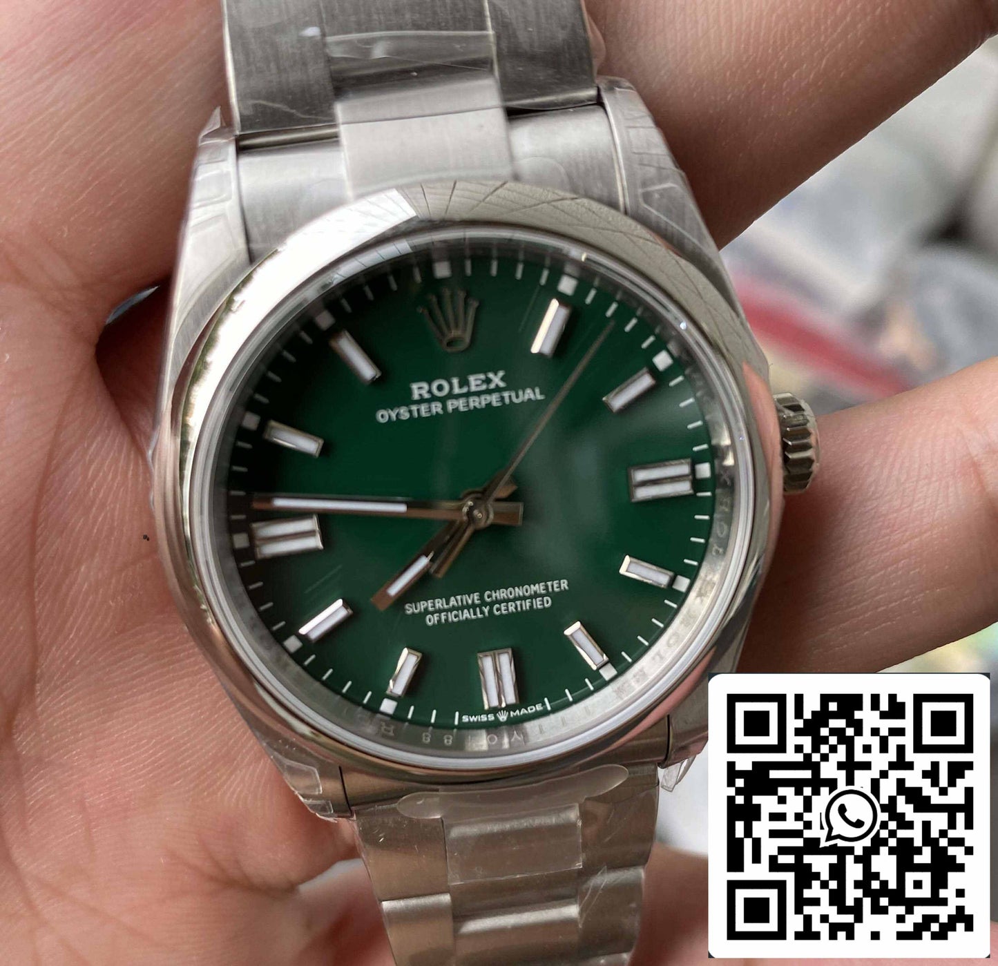 Rolex Oyster Perpetual 41MM M124300-0005 1:1 edizione migliore VS Fabbrica acciaio inossidabile
