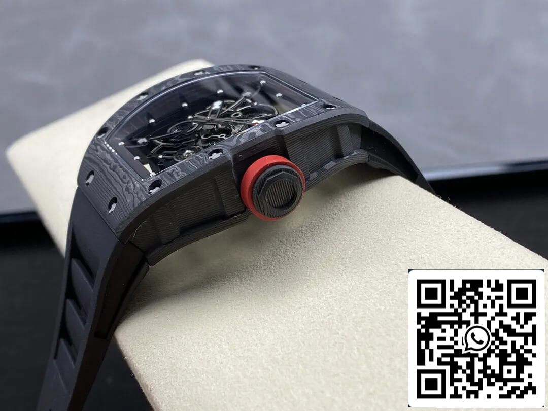 Richard Mille RM-055 1:1 edizione migliore BBR Fabbrica fibra di carbonio Nero Cassa