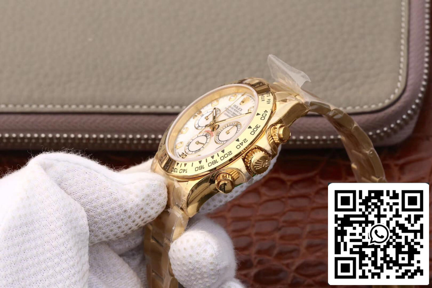 Rolex Daytona Cosmograph 116528-78598 1:1 edição melhor JH Fabbrica Diamonds Dial
