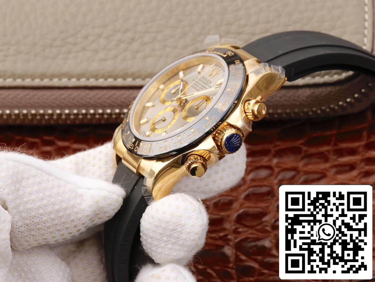 Rolex Daytona Cosmograph 116518LN 1:1 edição melhor JH Fabbrica mostrador cinza prateado