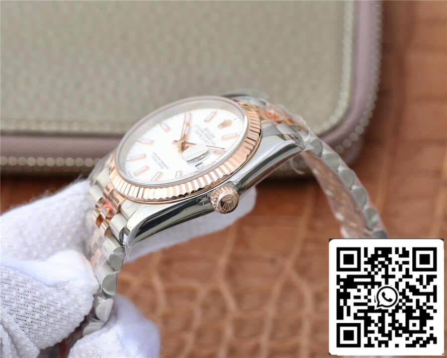 Rolex Datejust M126231-0017 36MM 1:1 edizione migliore GM Fabbrica quadrante bianco